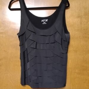 Apt. 9 Women's Charcoal Layered Tank Top